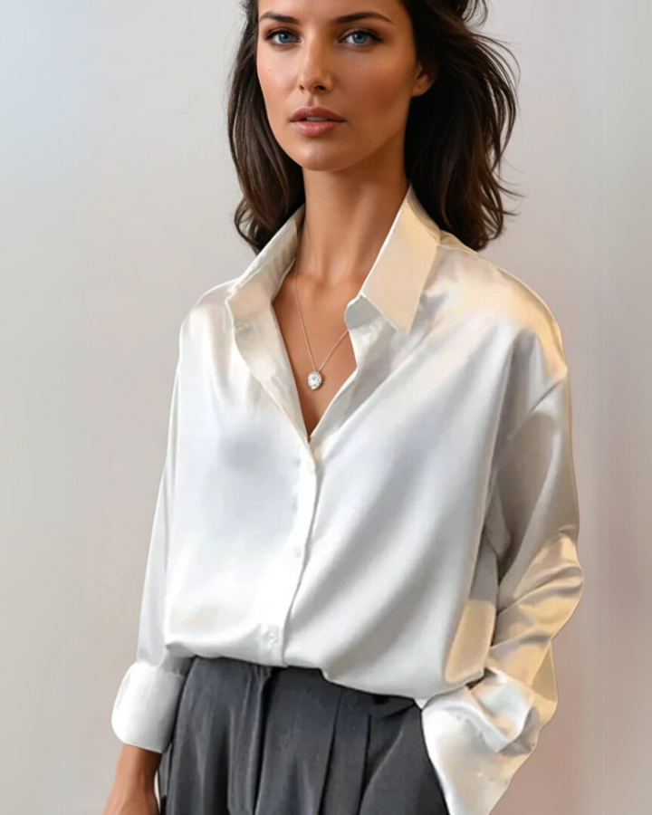 Alexandria™ - Satin Blouse