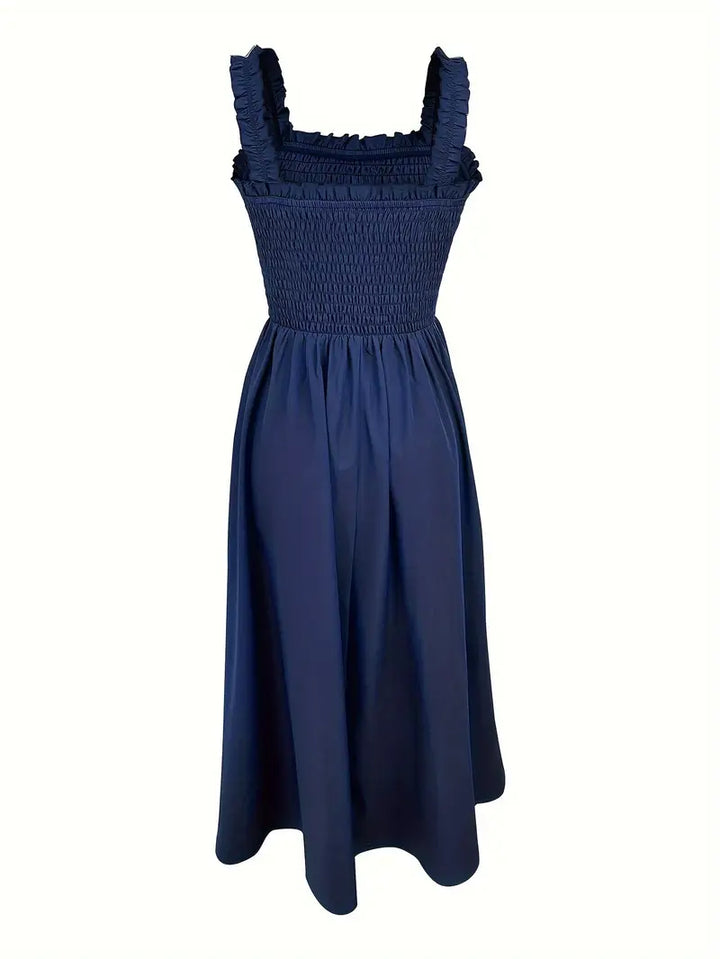 Elsa™ - Shirred A-Line Maxi Dress