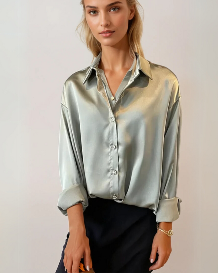 Alexandria™ - Satin Blouse