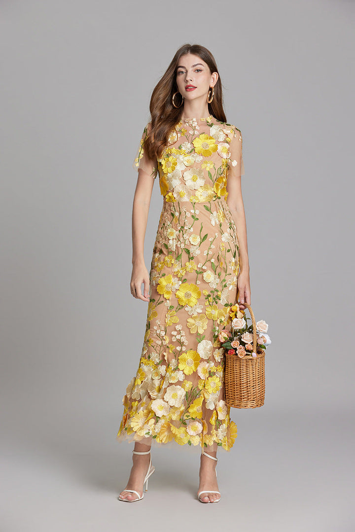 Floral Finesse Dress